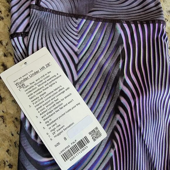 Lululemon Wunder under Speed HR 28" sz 8 - Picture 2 of 3